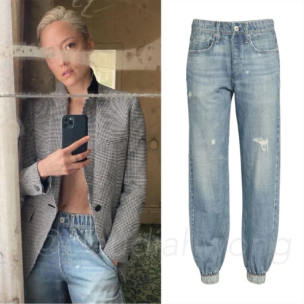 RAG & BONE Miramar Relaxed Jogger in Glasshill